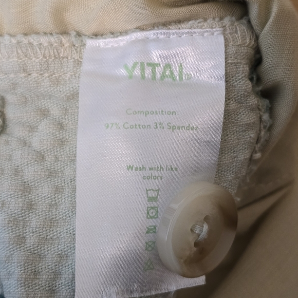 YITAI XS Color Block Corduroy Straight Pants XS - Picture 5 of 15